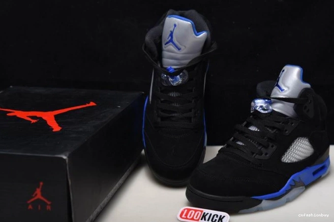 Jordan CT4838-004 5 Racer Air Blue 1116